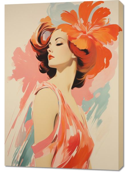 Obraz 70x100cm Kwiatowa Melodia zdjęcie 1