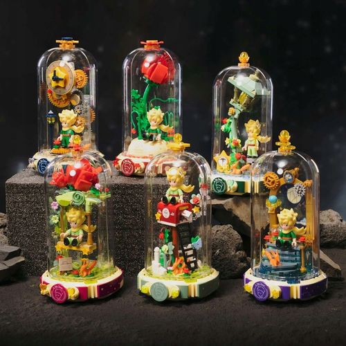 KLOCKI LICENCYJNE PANTASY MAŁY KSIĄŻĘ JEDYNA RÓŻA 211 EL. BAJKA KSIĄŻKA na Arena.pl