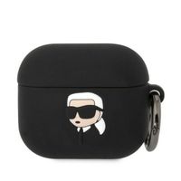 karl lagerfeld kla3runikk airpods 3cover czarny/black silicone karl