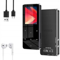 Odtwarzacz MP3 z Bluetooth 5.0,Cyfrowy odtwarzacz muzyczny Głośnik 16GB