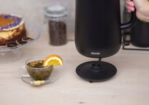 Czajnik elektryczny bezprzewodowy MPM MCZ-115/C podwójne ścianki czarny na Arena.pl