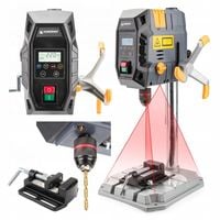 Wiertarka STOŁOWA 1000W imadło 2 biegi LASER