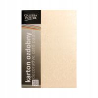 karton ozdobny papirus kremowy 220g/m2 (20) 9599