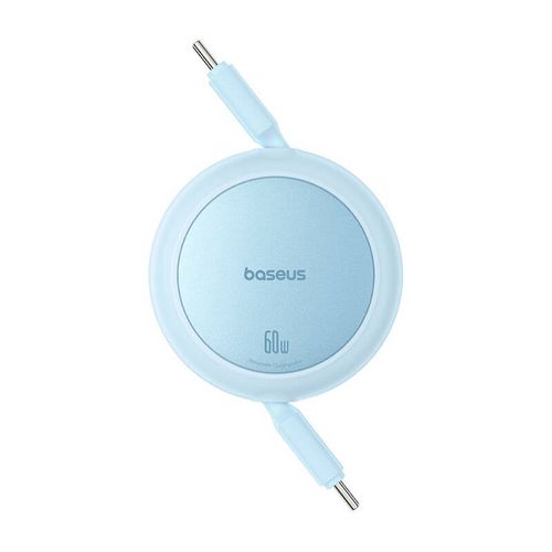 kabel usb baseus free2pull mini usb-c do usb-c 60w, 1m (niebieski) na Arena.pl