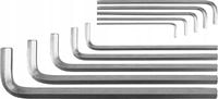 KLUCZE IMBUSOWE HEX kpl 10cz 3-17mm YATO YT-0519