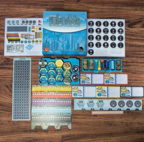 Suburbia - dynamiczna i bardzo regrywalna gra planszowa o budowaniu miasta na Arena.pl