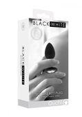 silicone butt plug with removable jewel