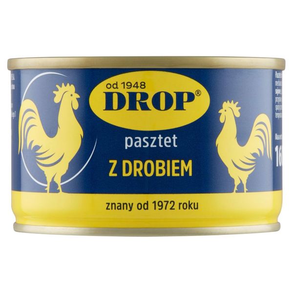 Drop Pasztet z drobiem 160 g zdjęcie 1