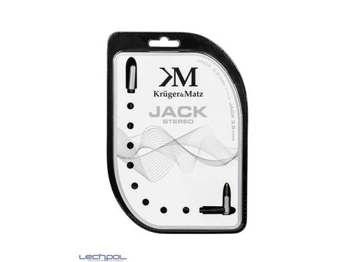 KM0315 Kabel wtyk katowy - gniazdo jack 3.5 stere na Arena.pl