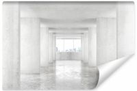 Fototapeta Do Salonu Betonowy Tunel Efekt 3D Abstrakcja 360cm x 240cm
