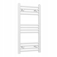 2X GRZEJNIK ŁAZIENKOWY DRABINKA 400 x 800 273W 12-ŻEBEREK BIAŁY SLIM 40x80c