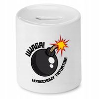 Dla Tatuażysty Prezent Skarbonka Wybuchowy Z Nadrukiem Ze Zdjęciem