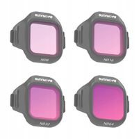ZESTAW 4 FILTRÓW ND8 ND16 ND32 ND64 DO DRONA DJI MINI 5 PRO SUNNYLIFE
