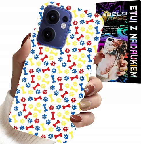 ETUI DO OPPO FIND X5 LITE - ŁAPKI KOŚCI PIES PATROL BAJKI + SZKŁO na Arena.pl