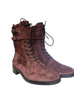 BOTKI HÓGL 2-13 0612 sznurowane damskie w kolorze bordo rozmiar 38