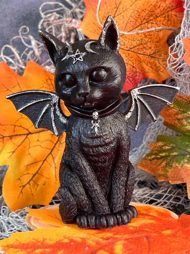 ŚWIECA RYTUALNA Z WOSKU PSZCZELEGO KOT WAMPIR NIETOPERZ PENTAGRAM 1 SZT na Arena.pl