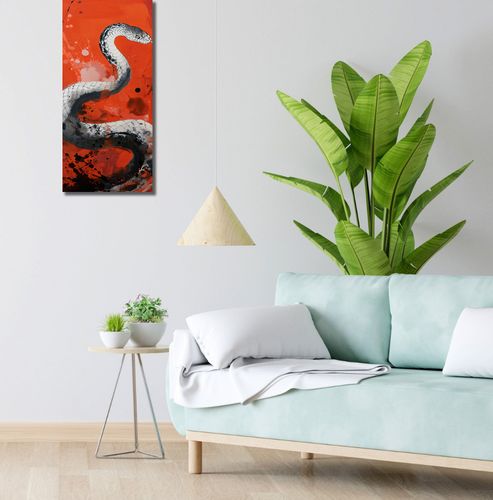 Obraz 30x70cm Smoczy Oddech Węża na Arena.pl