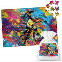 PUZZLE TRADYCYJNE - ROWER BMX MTB SPORT - 120 el
