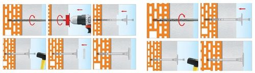 Kołki łączniki dyble izolacji do styropianu LTX fi 10 - 16 cm 200 szt. na Arena.pl