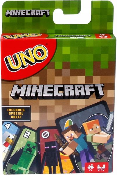 ND39_415105 -GRA MATTEL KARTY UNO MINECRAFT FPD61 zdjęcie 1