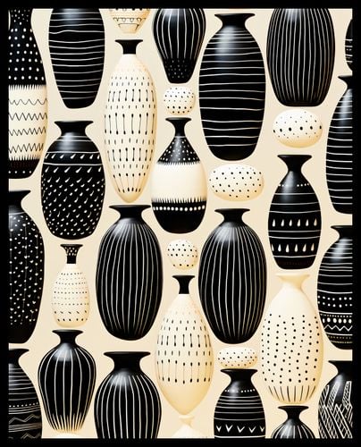 Plakat 40x50cm Monochromatyczna Harmonia na Arena.pl