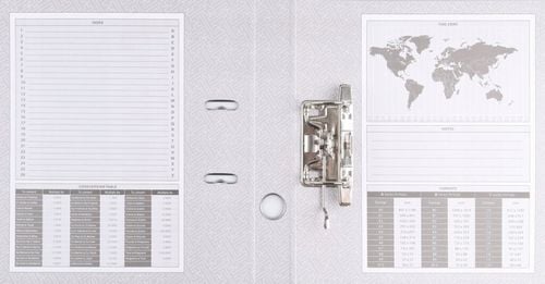 Segregator Basic-S Pp Z Szyną A4/7,5 Cm Szary 3481 na Arena.pl