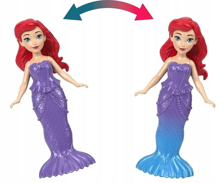 DISNEY PRINCESS ZAMEK ARIELKI PIĘTROWY PAŁAC LALKA SYRENKA HLW95 zdjęcie 2