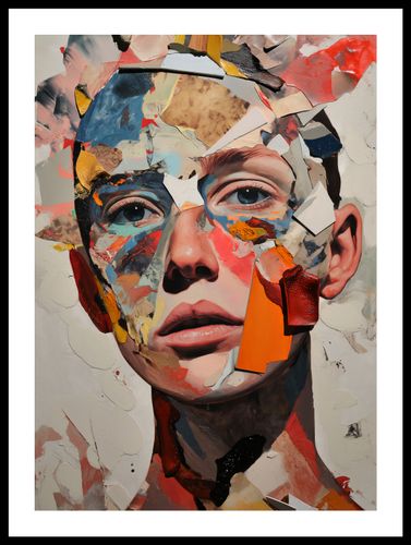 Plakat 39,5x55cm Podział Samego Siebie na Arena.pl