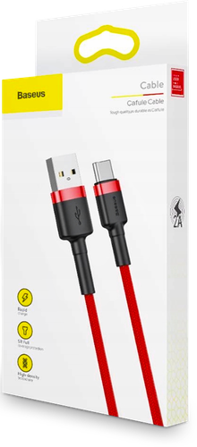 BASEUS MOCNY KABEL USB USB-C TYP-C PRZEWÓD OPLOT QUICK CHARGE 3.0 2A 3M na Arena.pl