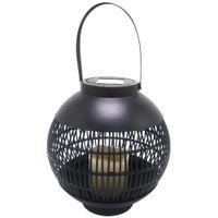lampa solarna ogrodowa volteno white black ball ii kula led 1szt