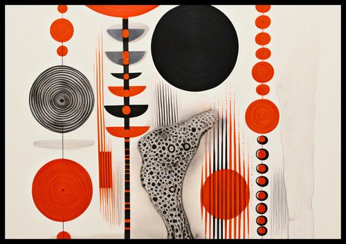 Plakat 66,5x46,5cm Kontrastowy Kosmos na Arena.pl