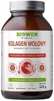 Biowen KOLAGEN WOŁOWY Typu I, II i III w proszku 225g Skóra Kości Stawy