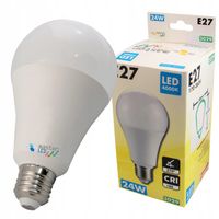 Mocna! Żarówka diodowa smd E27 24W led Neutralna