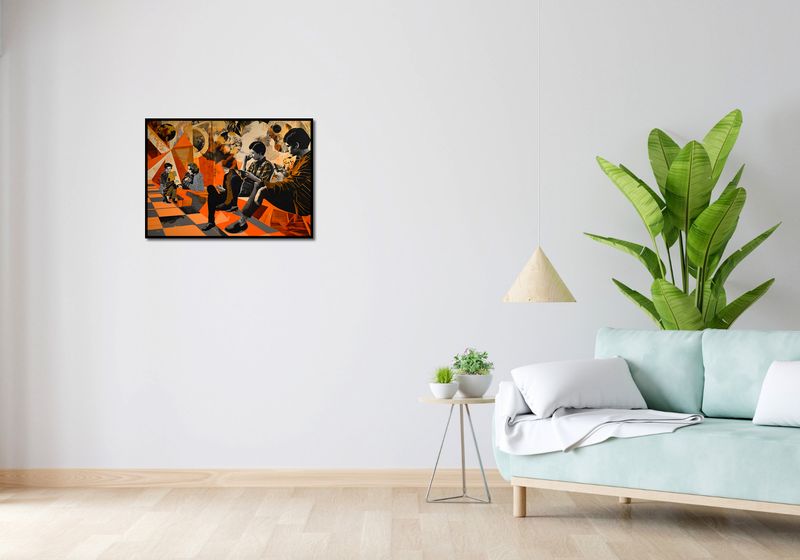 Plakat 70x50cm Przestrzeń Do Dialogu zdjęcie 4