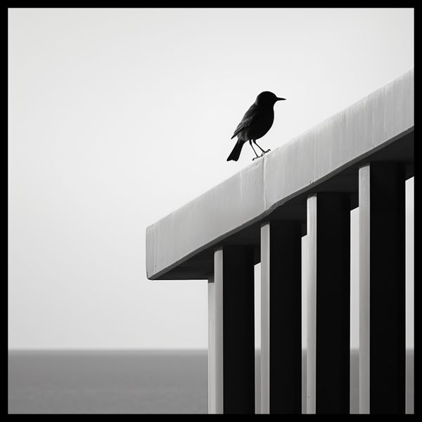 Plakat 50x50cm Samotna Odchłań zdjęcie 2