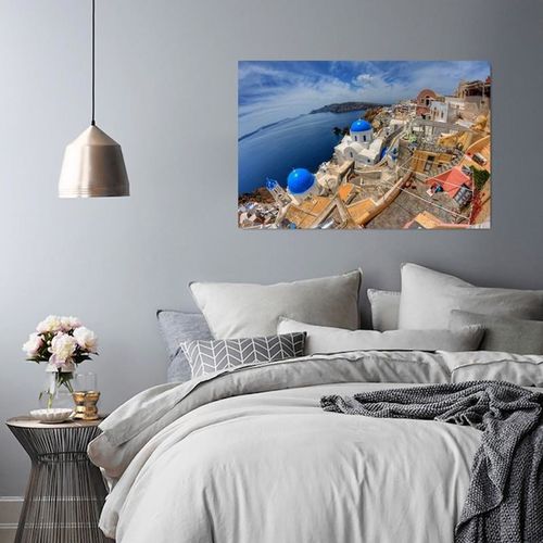 Obraz na płótnie - Canvas, Santorini Grecja 100x70 na Arena.pl