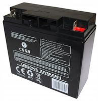 Akumulator AGM 12V 20Ah WYMIAR JAK 18Ah do autka UPS rower solar alarm