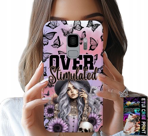 ETUI DO SAMSUNG GALAXY S9 - OVER STIMULATED, NASTOLETNIE WZORY, CASE na Arena.pl