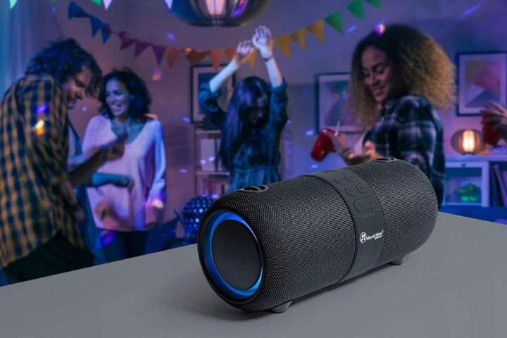 Przenośny Głośnik Bluetooth 4,2 Music Man BT-X56 Czarny LED USB MIKROFON zdjęcie 6