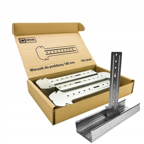 Wieszak Grzybkowy Kotwowy do Poddaszy Profili CD60 180 mm 100 szt Starkas na Arena.pl