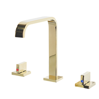 Bateria umywalkowa złota KAGERA