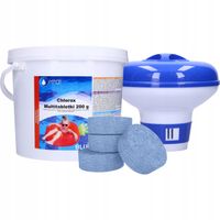 11w1 Chlor do basenu 3kg 200g tabletki multifunkcyjne do jacuzzi + boja