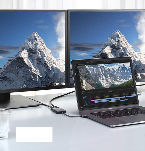 Anker USB C Do Dual HDMI Adapter 4K Do MacBook Laptop Tablet na Arena.pl