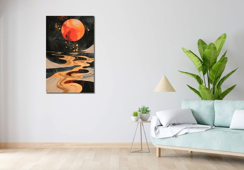 Obraz 60x100cm Planetarny Taniec zdjęcie 2