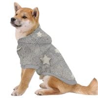 Ubranko Sweter Z Kapturem Dla Psa Ciepły 5XL Szary