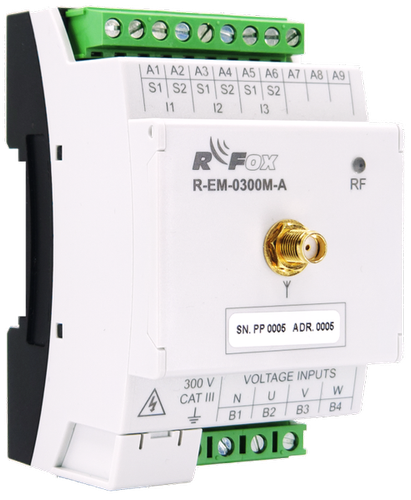 R-EM-0300M-A RFOX2 3-fazowy licznik prądu TXN 142 09.A na Arena.pl