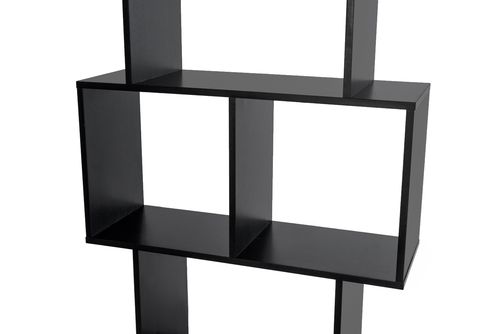 PÓŁKA WISZĄCA ŚCIENNA REGAŁ CZARNA na Arena.pl