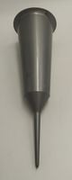 wazon szpic  5szt srebrny 33cm