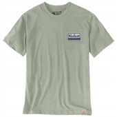 CARHARTT Script Patch koszulka t-shirt szałwiowa zupełna XL