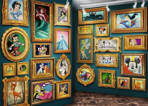 Puzzle 9000 Elementów Muzeum Postaci Disneya na Arena.pl